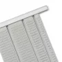 Nobo 2911080 savaitės planuoklė, 480 x 480 mm, 7 kortelių laikikliai (po 24 lizdus), įskaitant montavimo rinkinį