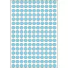 Įvairių paskirčių etiketės HERMA 5632 vnt mėlynos apvalios 8 mm