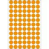 Įvairios paskirties etiketės HERMA 1848 vnt. švytinčiai oranžinės