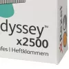 Rexel Odyssey segtukai 2500 vnt., plieniniai, sidabriniai, 60 lapų