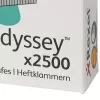 Rexel Odyssey segtukai 2500 vnt., plieniniai, sidabriniai, 60 lapų