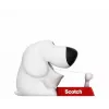 Juostų dozatorius 3M Scotch C31 juodas raudonas baltas Dog-810
