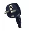 Tecline 19 colių PDU 12x IEC13 lizdai aliumininiame korpuse 1U, 3x 1,5 mm kabelis 2,5 m, RAL 9005 juoda (808902)