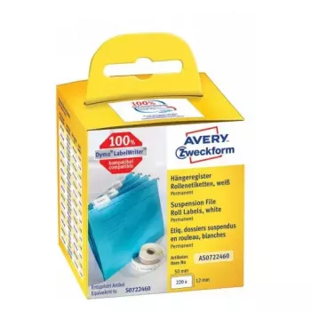 Lipnus etiketės stačiakampis Avery AS0722460