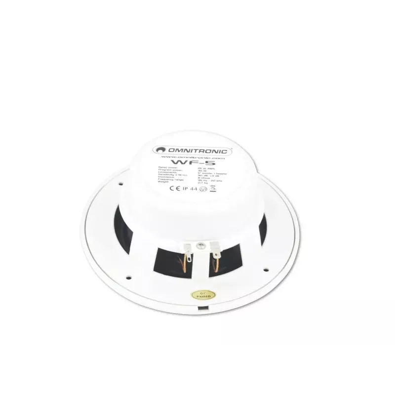 2 krypčių garsiakalbis Omnitronic 80710864 Baltas Laidinis 25 W