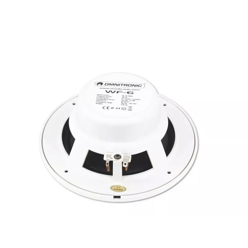 Kolona 2 krypčių Omnitronic 80710865 balta laidinė 25 W