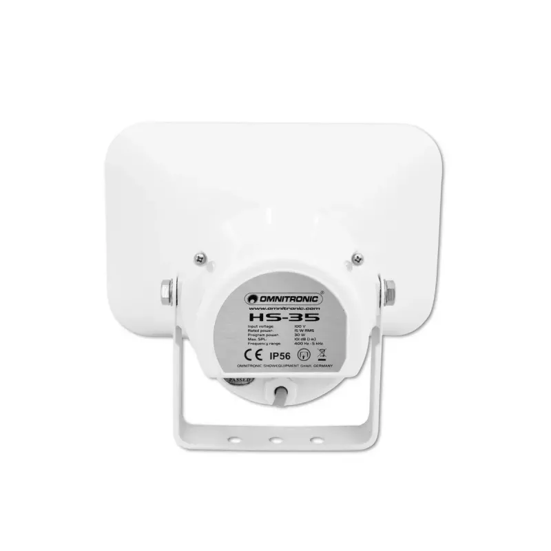 Garsiakalbis Omnitronic 80710811 Baltas Laidinis 15 W