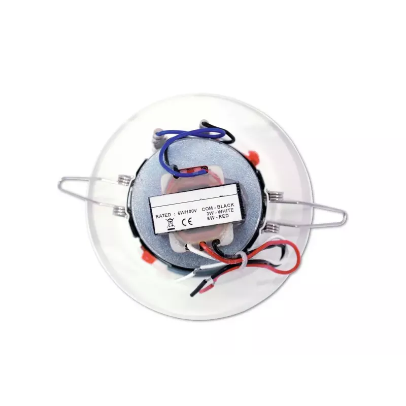 Kolona garsiakalbė 2 krypčių Omnitronic 80710202 Balta Laidinė 6 W