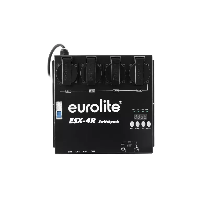 Scenos apšvietimo valdiklis Eurolite 70064224 4 kanalai