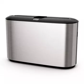 Popierinių rankšluosčių dozatorius Tork 460005, nerūdijantis plienas, W323×D116×H218 mm