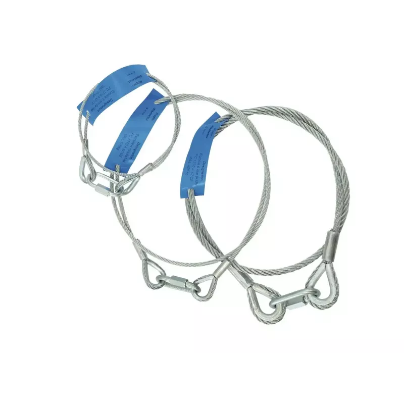 EUROLITE saugos lynas 58010364 1m cinkuotas 175kg 4mm