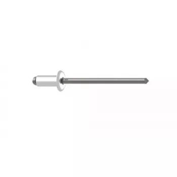 Kniedė aklinė GESIPA 1433485 aliuminis/plienas 8mm galvutė 4mm kotas 6mm ilgis