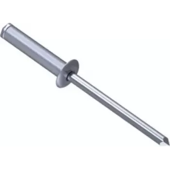 Aklakniedė GESIPA 1433486 aliuminis/plienas 8 mm galvutė 4 mm kotas 8 mm ilgis