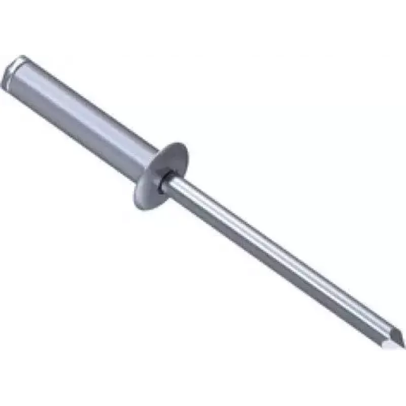 Aklakniedė GESIPA 1433486 aliuminis/plienas 8 mm galvutė 4 mm kotas 8 mm ilgis