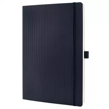 Užrašų knyga Sigel CO308 A4 194 lapai juoda