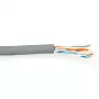 CAT5E F/UTP vientisas kabelis ACT FS100H 100 m pilkas