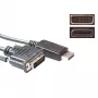 ACT Conversion kabelis DisplayPort (vyriškas) į DVI (vyrišką) 5,00 m
