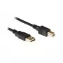Ewent EC2403 USB 2.0 laidas 3 m USB A USB B juodas