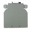 ACT DIN bėgio šviesolaidžio galinė dėžutė be adapterių, 12 prievadų, 130 mm x 130 mm x 45,3 mm, dramblio kaulo spalvos