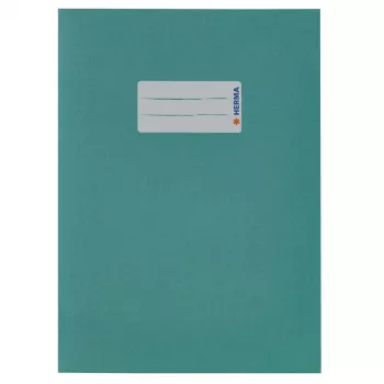 HERMA 5517 Turquoise – A5 užrašų knygelės viršelis iš perdirbto popieriaus