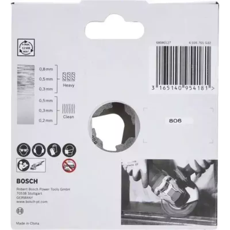 Bosch 2 608 620 732 vielinis šepetys kampiniam šlifuokliui