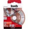 Pjovimo diskas KWB EASY CUT Carbide Universal 11.5 cm