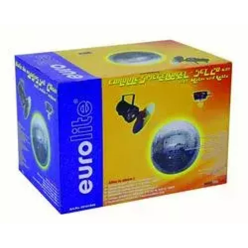 Veidrodinio rutulio rinkinys 20 cm Eurolite Multicolour 30 W 230 V