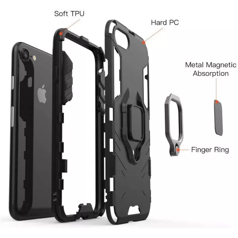 CoreParts MOBX-COV-JL-11 dėklas mobiliesiems telefonams 15,5 cm (6,1 colio) Juodas