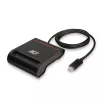 Išorinis USB-C kortelių skaitytuvas ACT AC6020, USB 2.0, 1 m kabelis, juodas