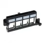 ACT Adapterinė plokštė 4 x keystone FTP, juoda, 1 vnt.