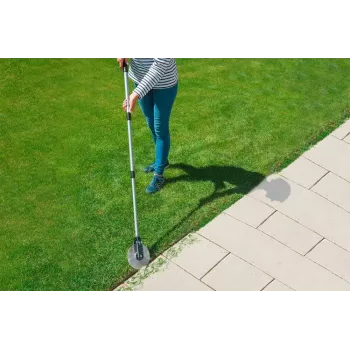 Piktžolių ravėtuvas WENKO 88231500 nerūdijančio plieno antgalis, plastikinė rankena juoda/pilka, 139 cm