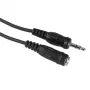 Audio kabelis Hama 00205104 2,5 m 3,5 mm lizdas-kištukas juodas