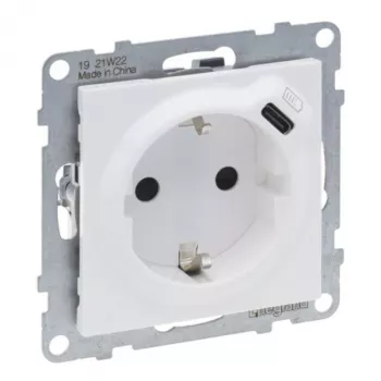 Legrand 765126 kištukinis lizdas F tipas Baltas