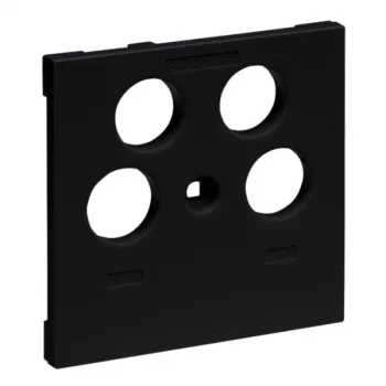 Legrand 765357 juodas kištukinis lizdo dangtelis / jungiklio gaubtas