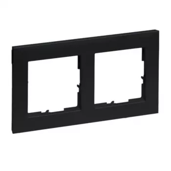 Legrand 765372 sieninė plokštė / jungiklio dangtelis Juoda