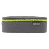 Pieštukinė Herlitz beatBox ABC poliesteris pilka geltona 225x120x70 mm