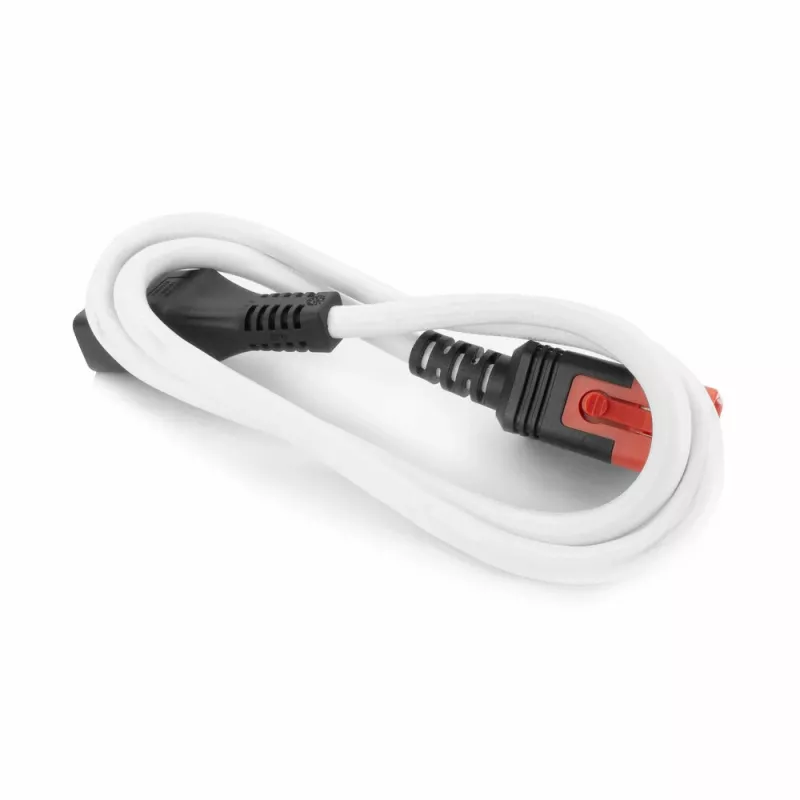 ACT Powercord C19 IEC Lock - C20 IEC Lock Dual Locking balta 3 m, PC3643