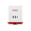 Maitinimo kubas Olympia SW 1000 – 3 AC lizdai, 1,5 m laidas, 230V/16A, raudonas ir baltas