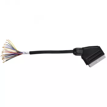 Hama 00205081 SCART kabelis 1,5 m SCART (21 kaištis) Juoda