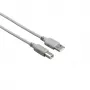 Hama 00200902 USB 2.0 laidas 5 m USB A–USB B pilka