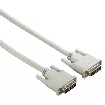 Hama 00200931 DVI laidas 1,5 m DVI-D pilkas