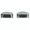 Hama 00200931 DVI laidas 1,5 m DVI-D pilkas