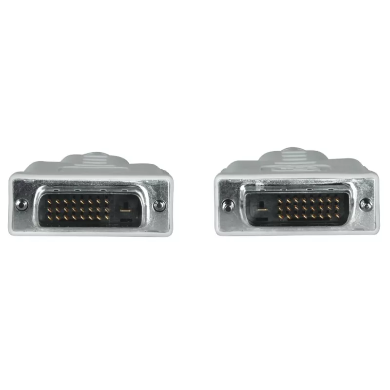 Hama 00200931 DVI laidas 1,5 m DVI-D pilkas