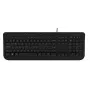 Incase Designed by Microsoft Wired 600 klaviatūra, universali USB, QWERTY, juoda