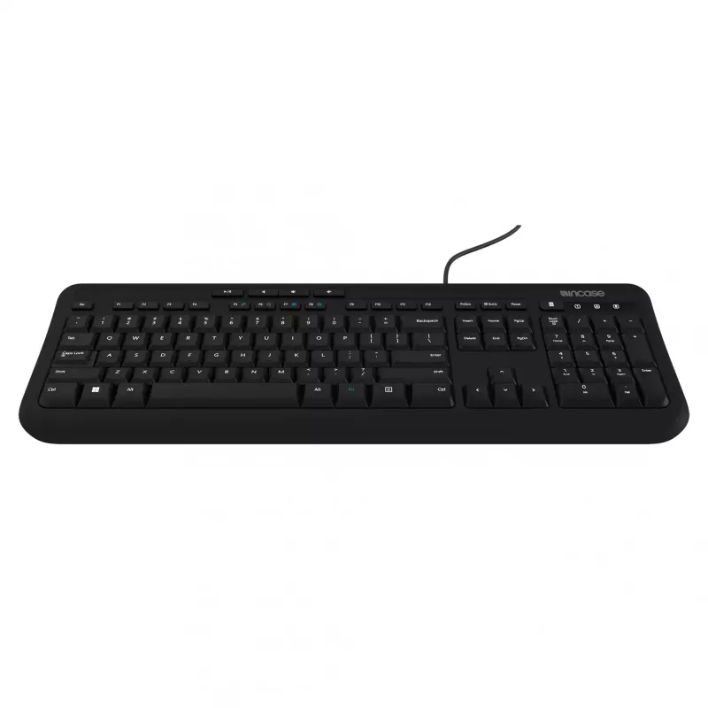 Incase Designed by Microsoft Wired 600 klaviatūra, universali USB, QWERTY, juoda