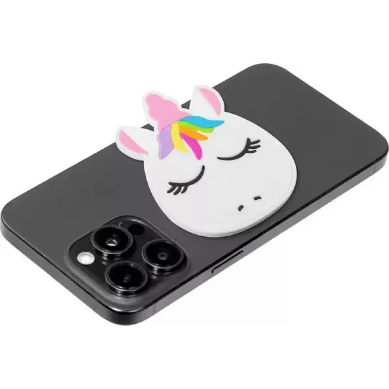 LAUT MAGMOJI dekoratyvinis ženkliukas PVC baltas, suderinamas su MagSafe