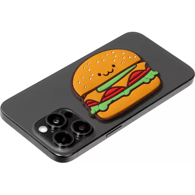 LAUT MAGMOJI Magnetinis ženklelis telefonui Hamburger PVC įvairiaspalvis