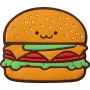 LAUT MAGMOJI Magnetinis ženklelis telefonui Hamburger PVC įvairiaspalvis