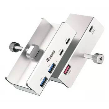 Equip 128967 USB 3.2 Gen 1 Type-A 5000 Mbit/s aliuminio sąsajos šakotuvas