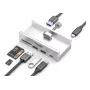 Equip 128968 USB 3.2 Gen 1 (3.1 Gen 1) Type-A šakotuvas, 5 prievadai, aliuminis